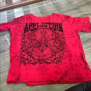 Boys Affliction shirt from Buckle